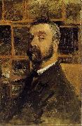 Mauve, Anton Self-portrait oil on canvas